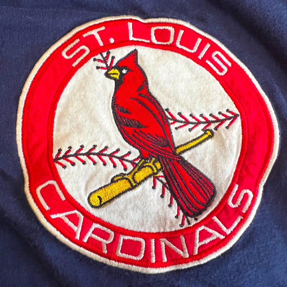 Vintage with tags St. Louis Cardinals 3/4 sleeve tee 2XL